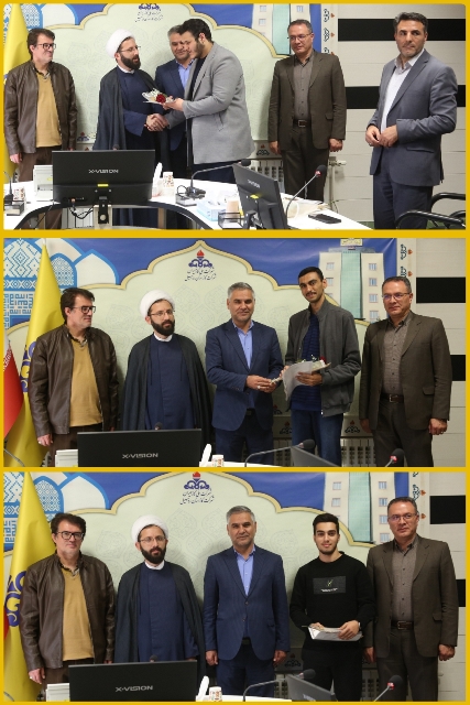 از نفرات برتر قرآنی بهار در بهار شرکت گاز استان اردبیل تقدیر شد