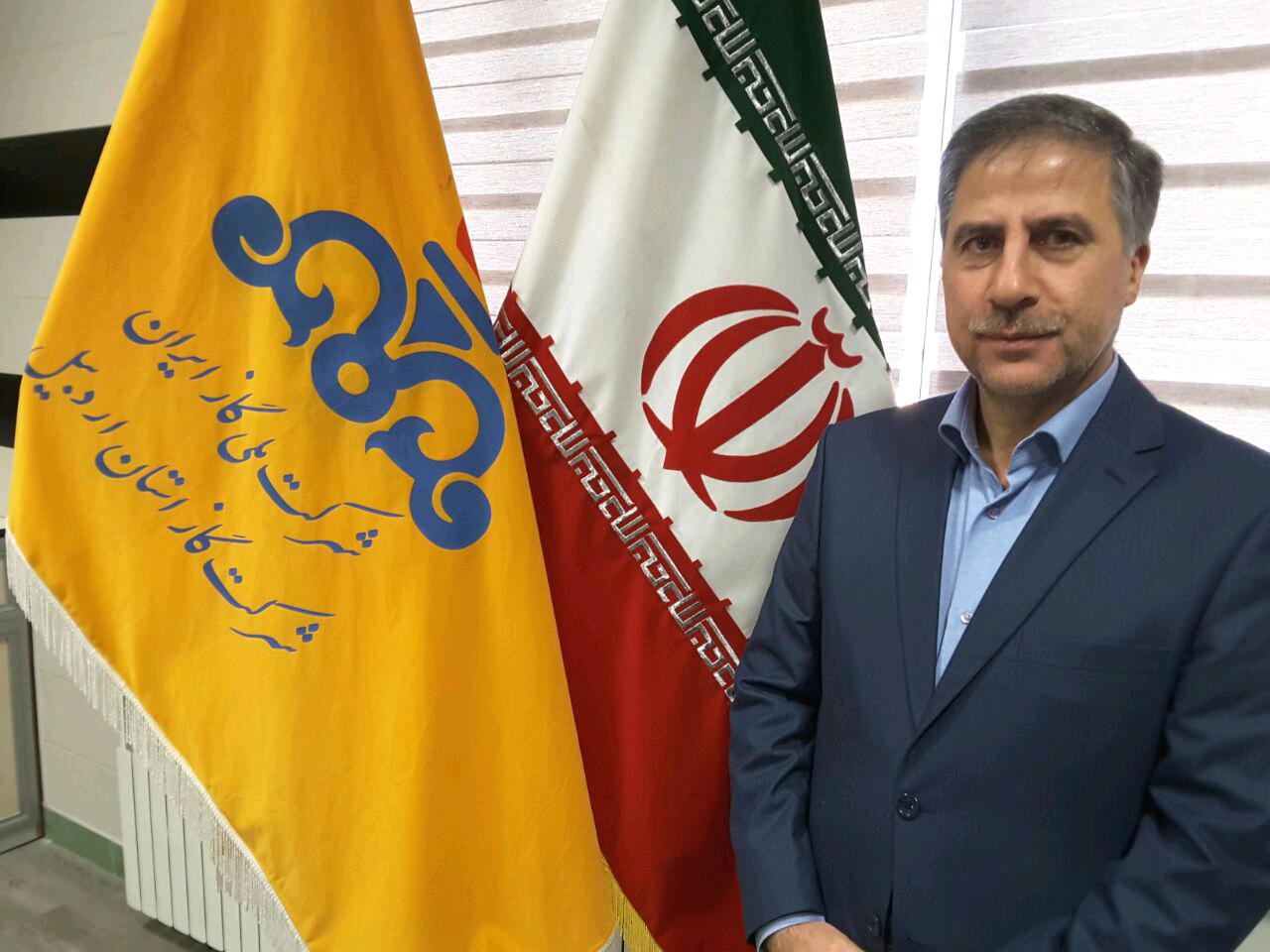 برخورداری 96 درصدی جمعیت  استان اردبیل از گاز طبیعی