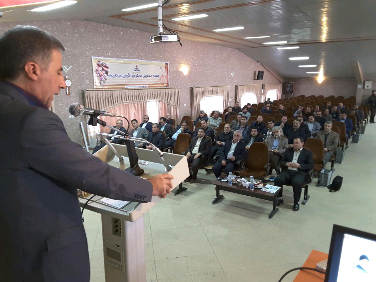 برگزاری همایش پدافند غیر عامل در شرکت گاز استان اردبیل