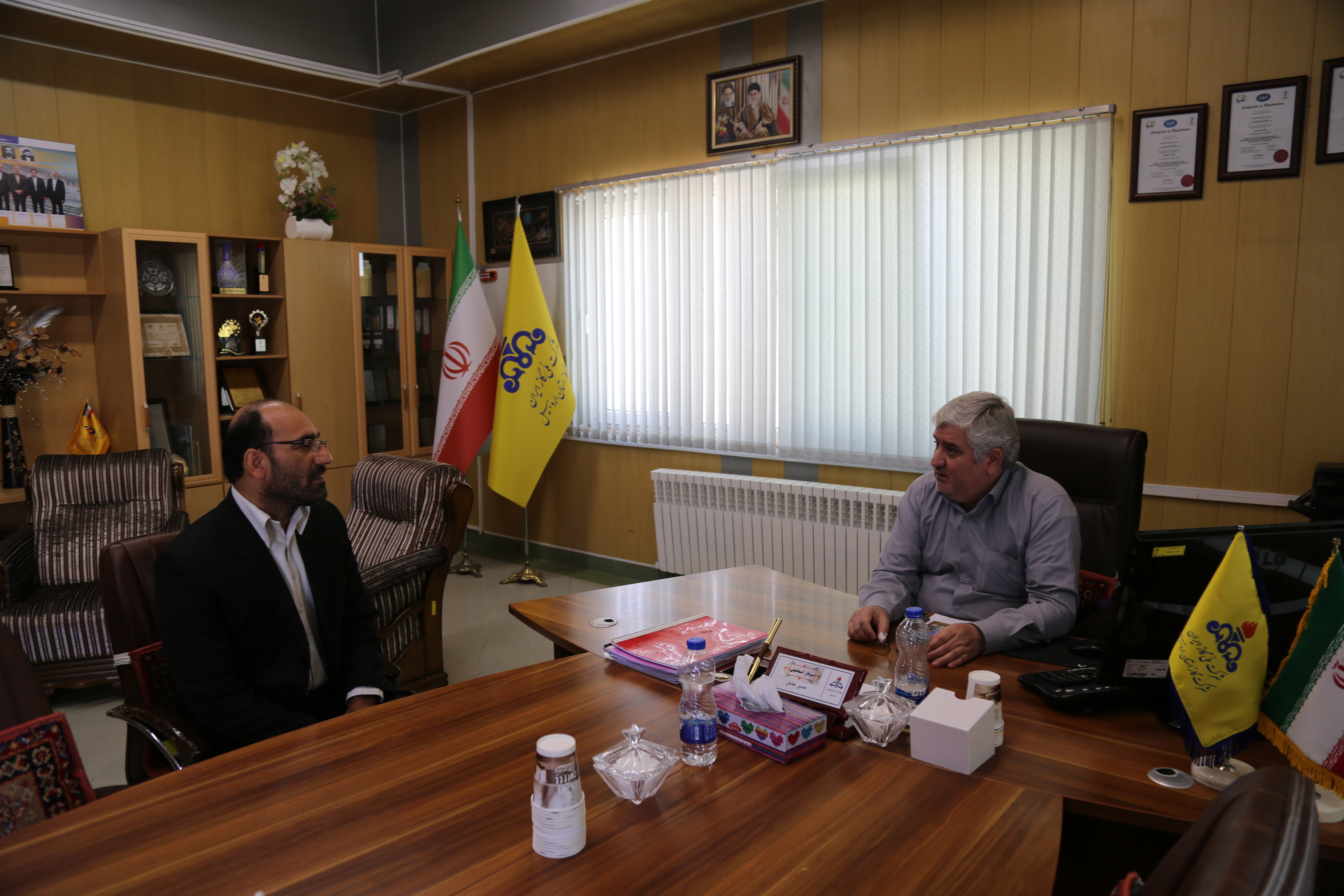 پاسخگویی مطالبه مردم در دیدارهای چهره به چهره با مدیر عامل شرکت گاز استان اردبیل 