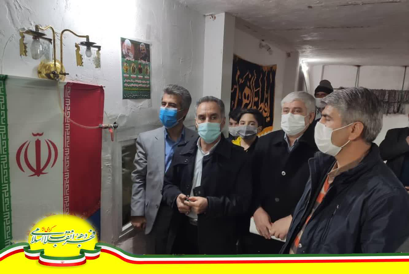 مدیر عامل شرکت گاز استان اردبیل خبر داد: روشن شدن مشعل گاز در 8 روستای شهرستان خلخال از توابع استان اردبیل 
